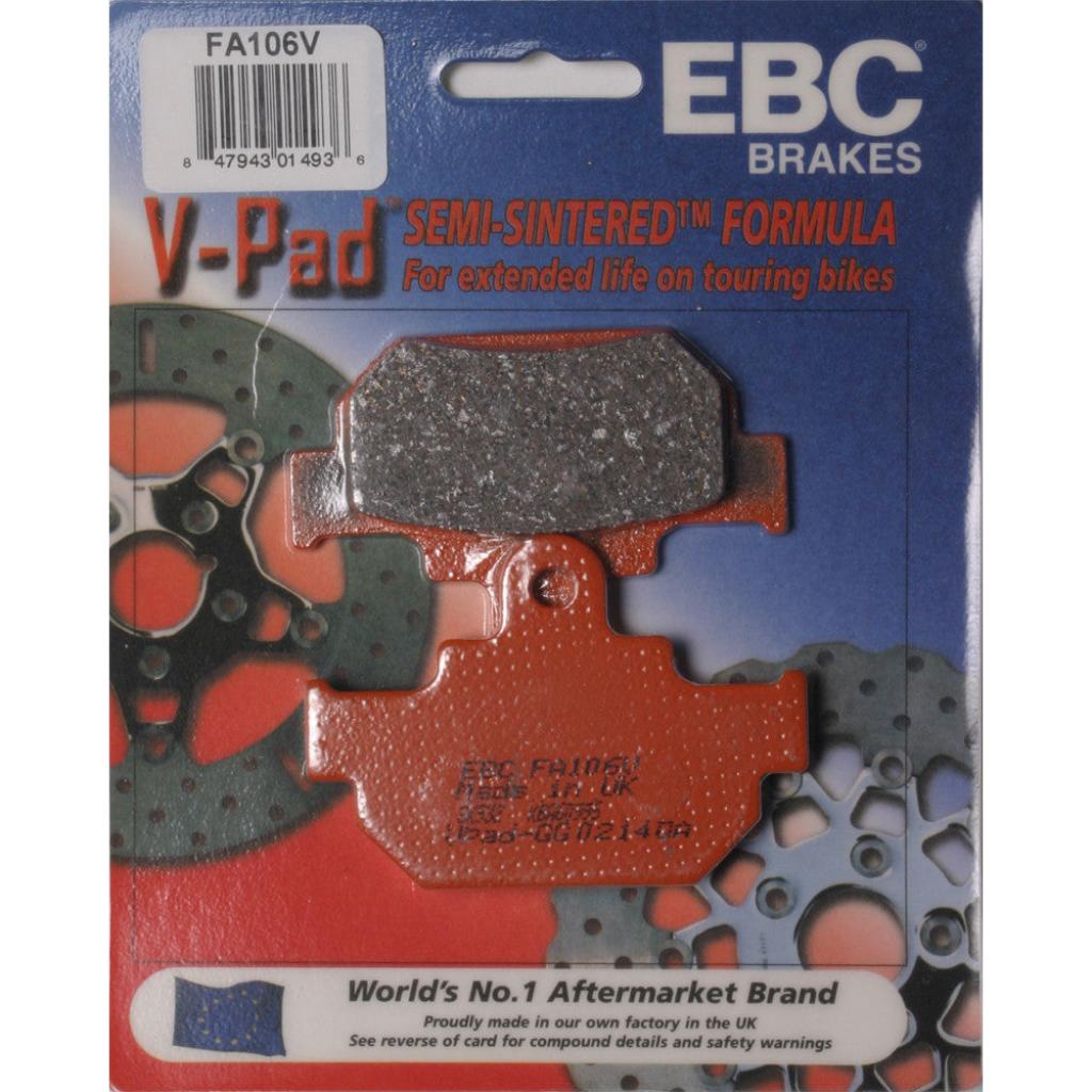 EBC Semi - Sintered Brake Pads | FA106V - MojoMotoSport.com