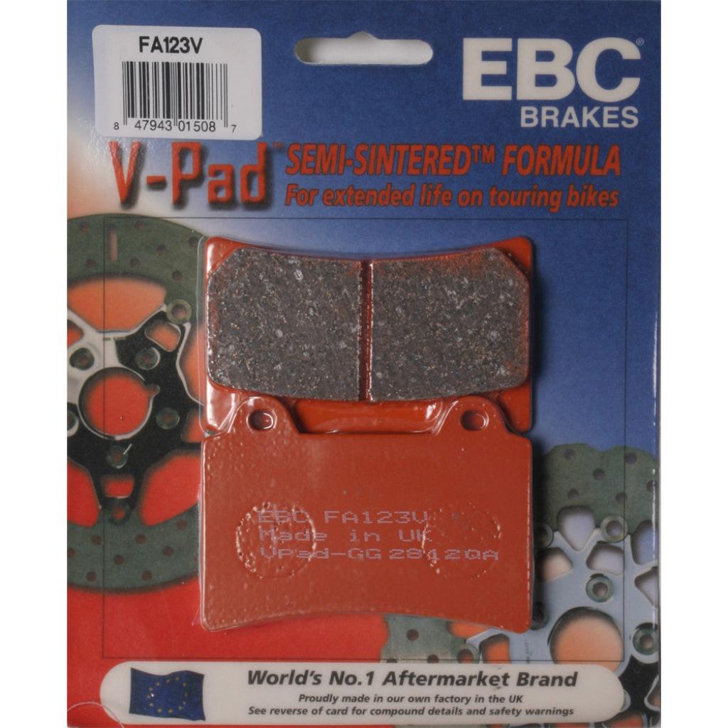 EBC Semi - Sintered Brake Pads | FA123V - MojoMotoSport.com