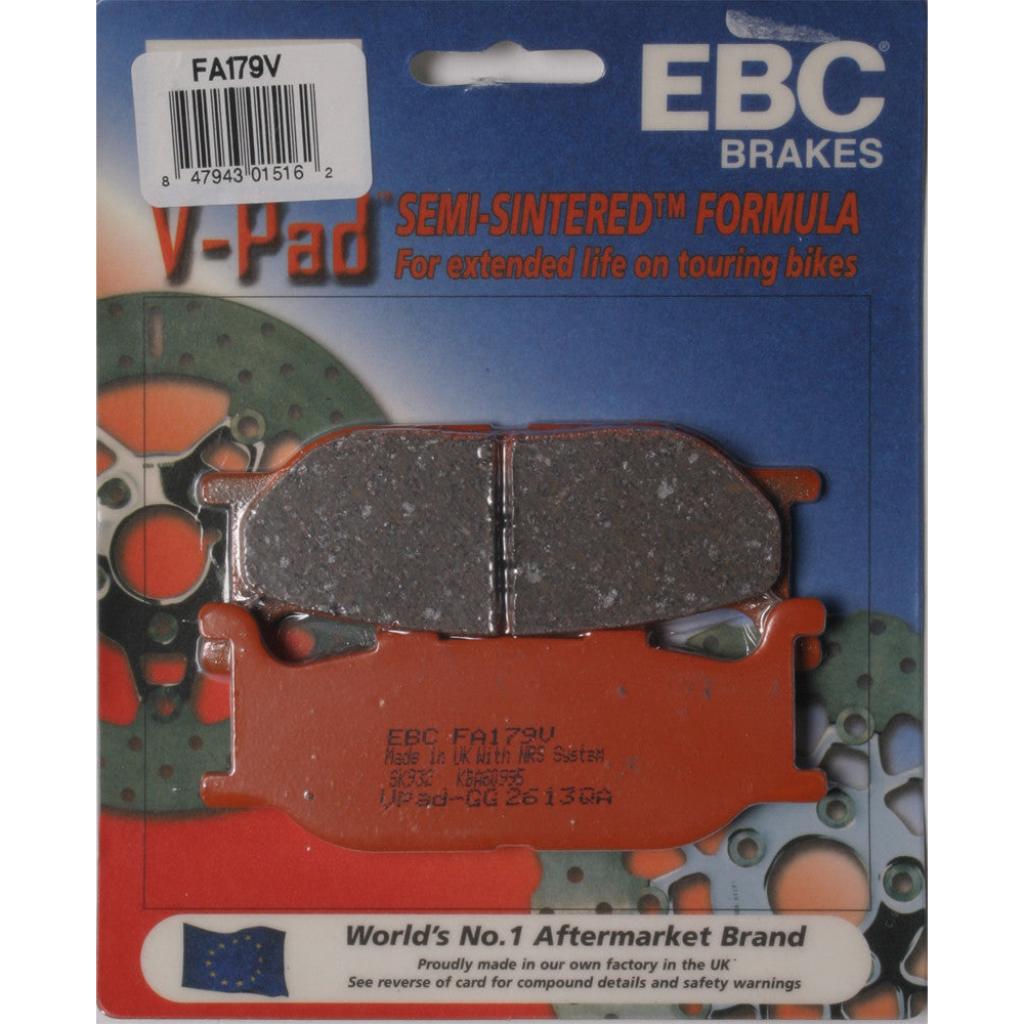 EBC Semi - Sintered Brake Pads | FA179V - MojoMotoSport.com