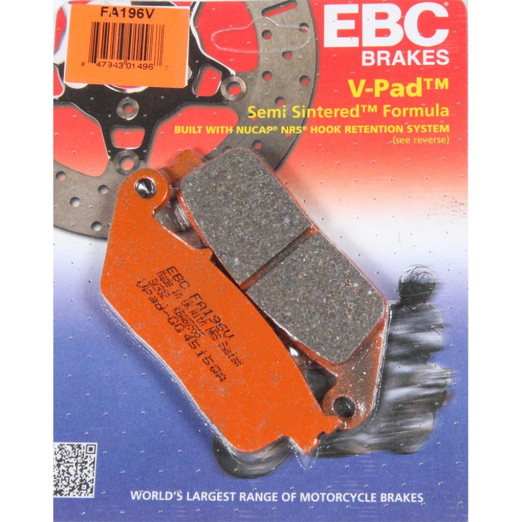 EBC Semi - Sintered Brake Pads | FA196V - MojoMotoSport.com
