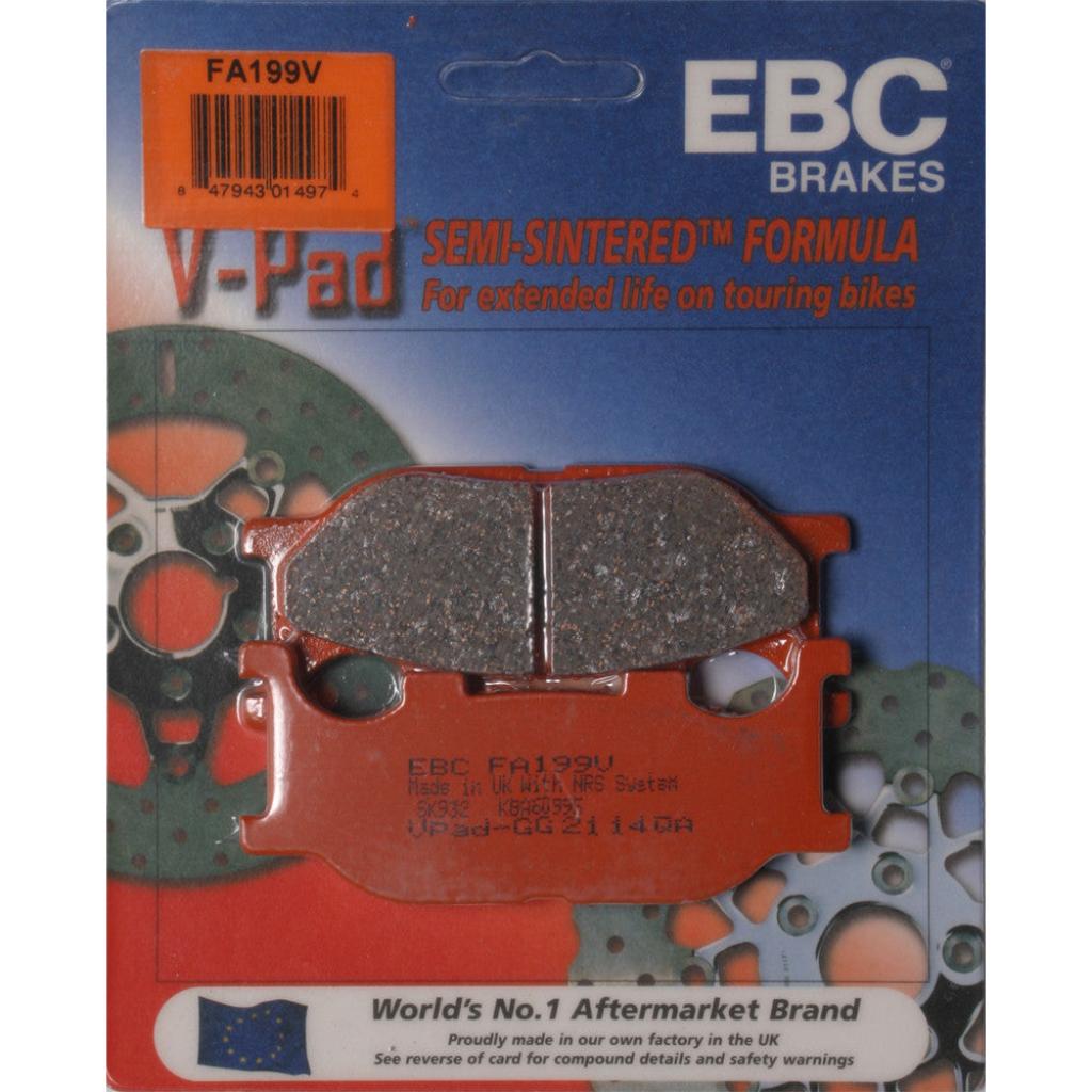 EBC Semi - Sintered Brake Pads | FA199V - MojoMotoSport.com