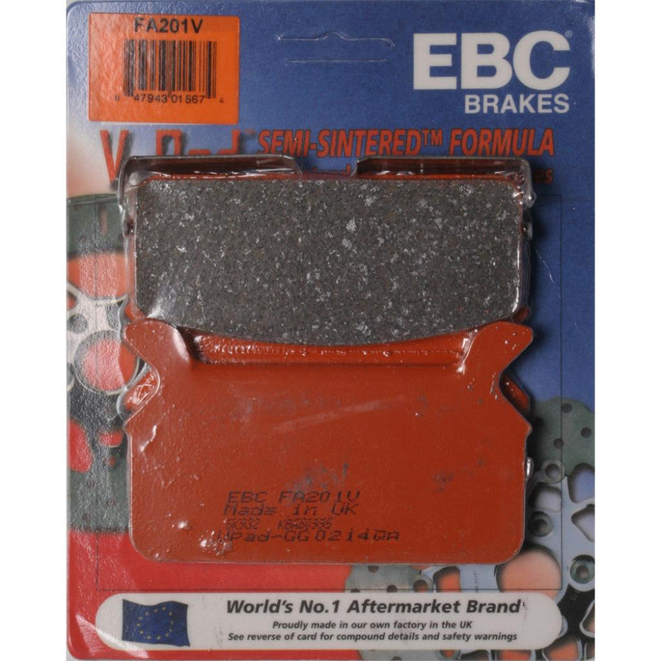 EBC Semi - Sintered Brake Pads | FA201V - MojoMotoSport.com