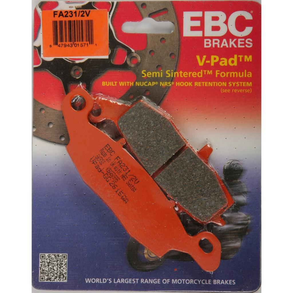 EBC Semi - Sintered Brake Pads | FA231/2V - MojoMotoSport.com
