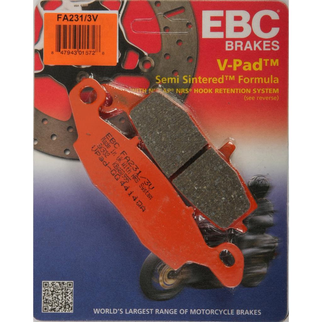 EBC Semi - Sintered Brake Pads | FA231/3V - MojoMotoSport.com
