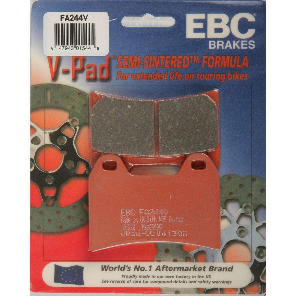 EBC Semi - Sintered Brake Pads | FA244V - MojoMotoSport.com