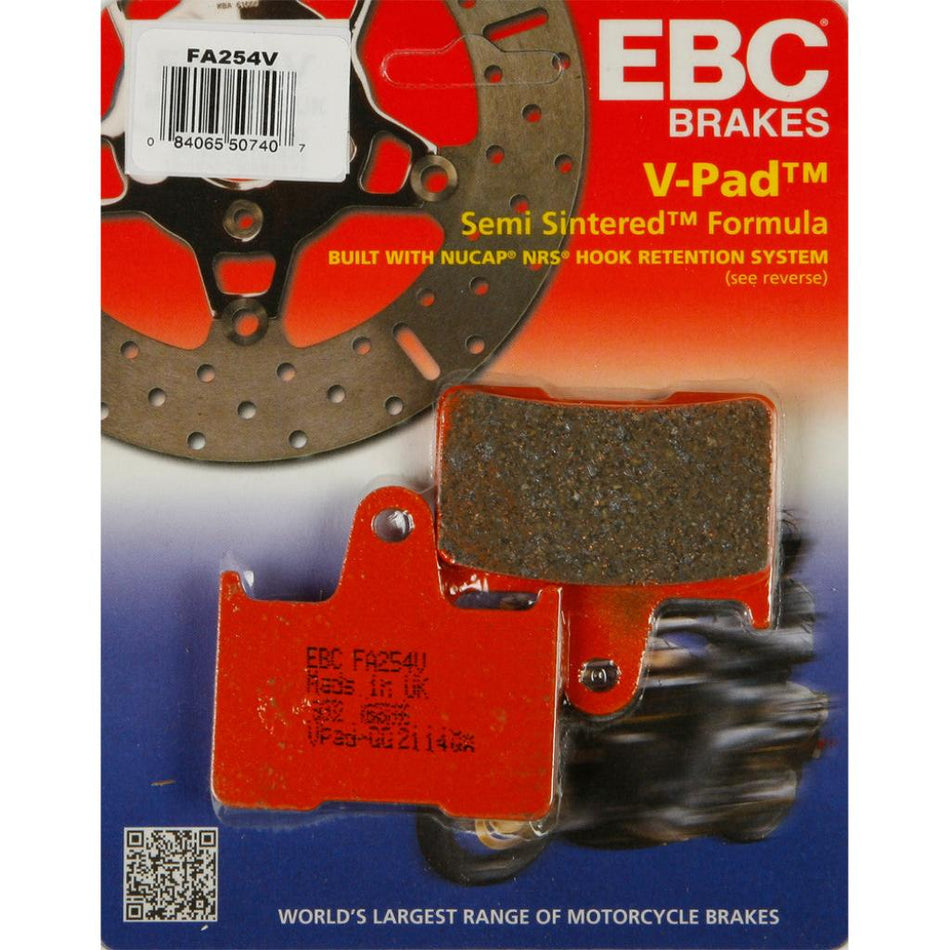 EBC Semi - Sintered Brake Pads | FA254V - MojoMotoSport.com
