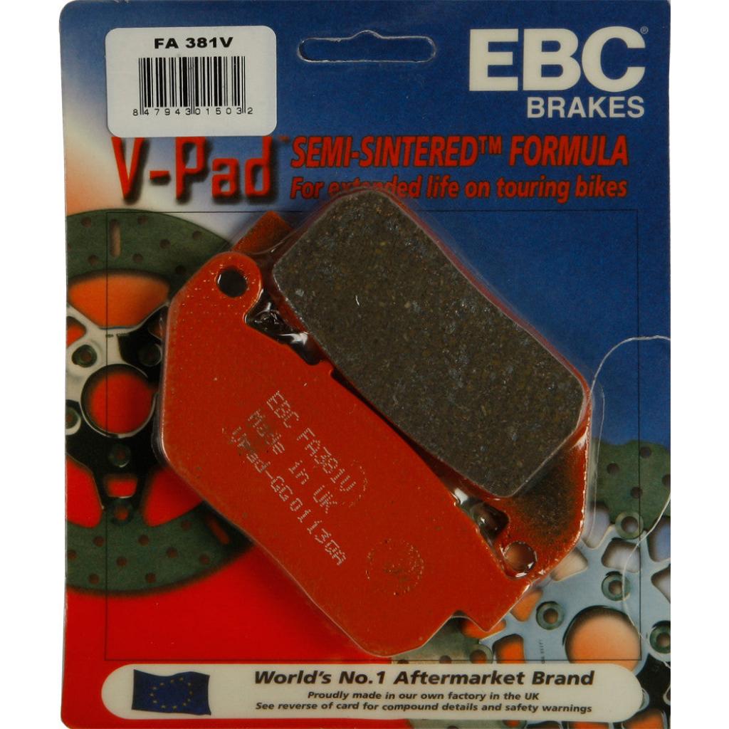 EBC Semi - Sintered Brake Pads | FA381V - MojoMotoSport.com