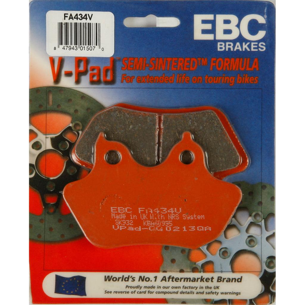 EBC Semi - Sintered Brake Pads | FA434V - MojoMotoSport.com