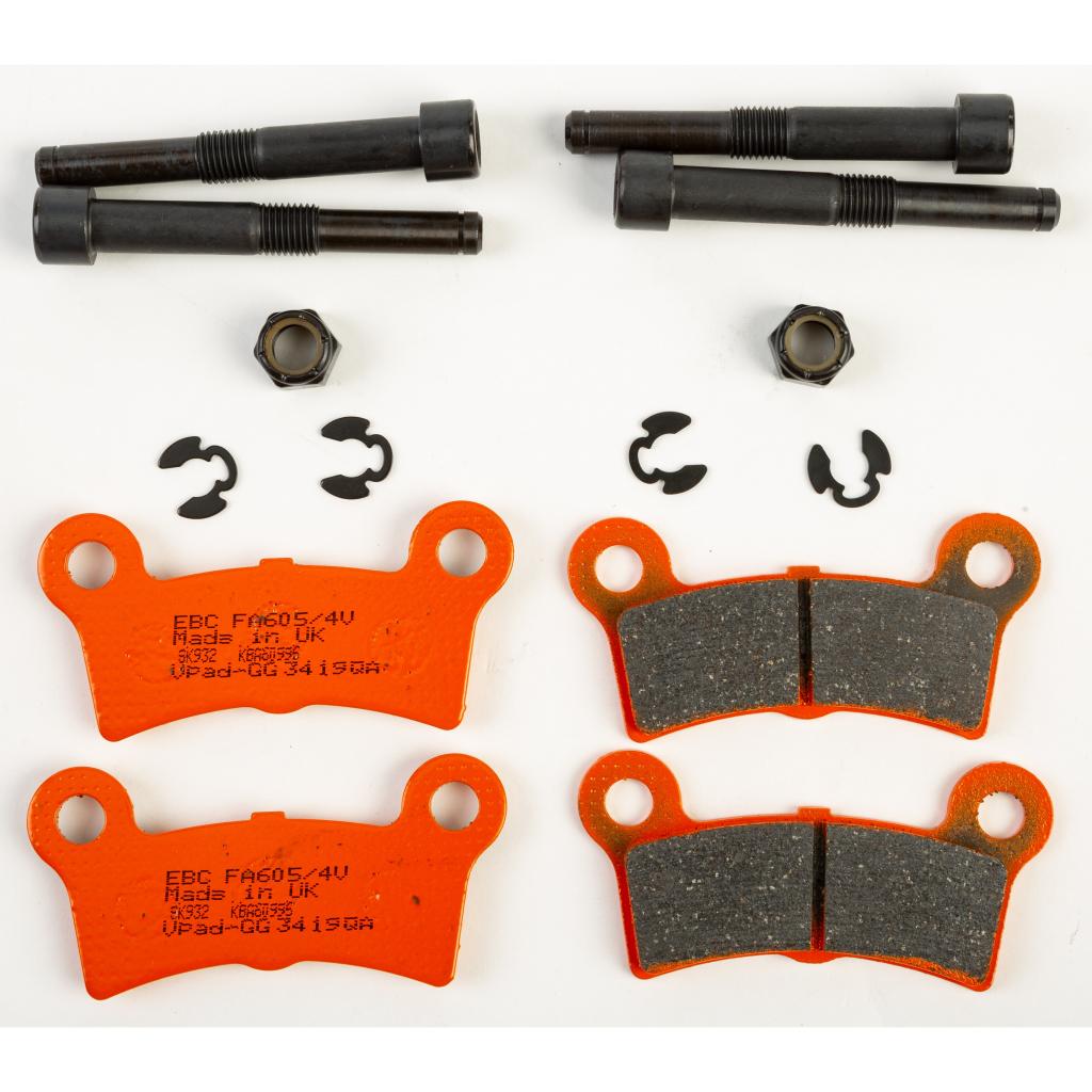 EBC Semi - Sintered Brake Pads | FA605/4V - MojoMotoSport.com