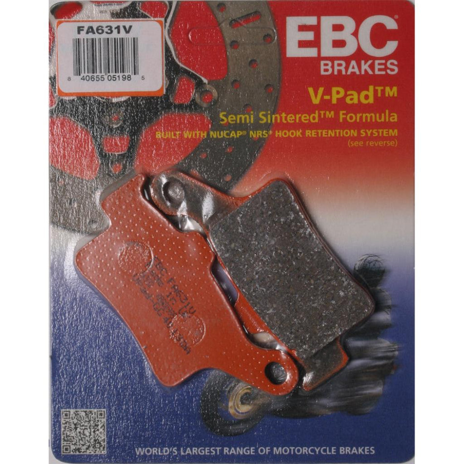 EBC Semi - Sintered Brake Pads | FA631V - MojoMotoSport.com