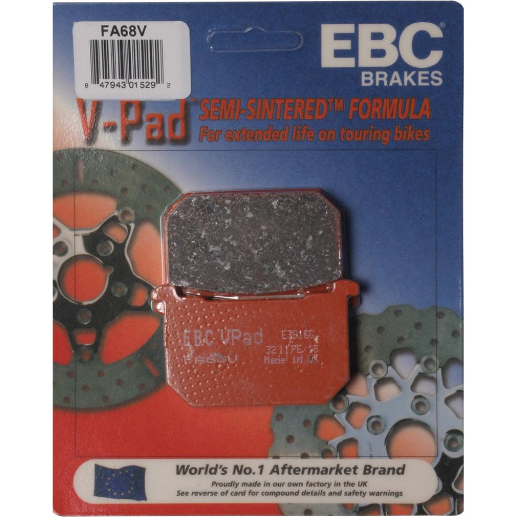 EBC Semi - Sintered Brake Pads | FA68V - MojoMotoSport.com