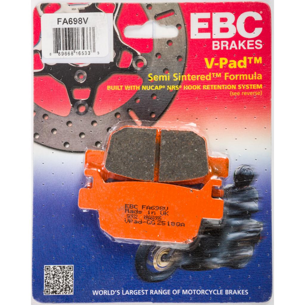 EBC Semi - Sintered Brake Pads | FA698V - MojoMotoSport.com