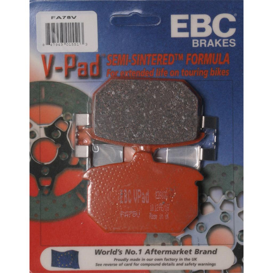 EBC Semi - Sintered Brake Pads | FA78V - MojoMotoSport.com