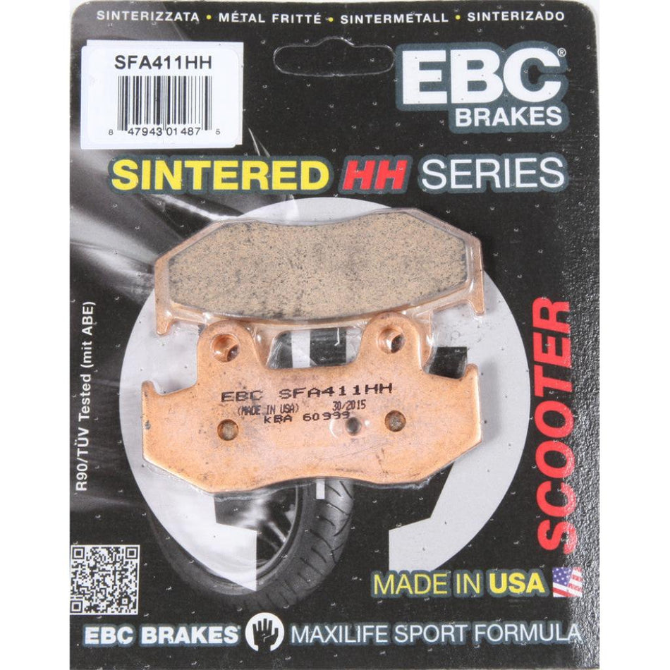 EBC Sintered HH Brake Pads | SFA411HH - MojoMotoSport.com