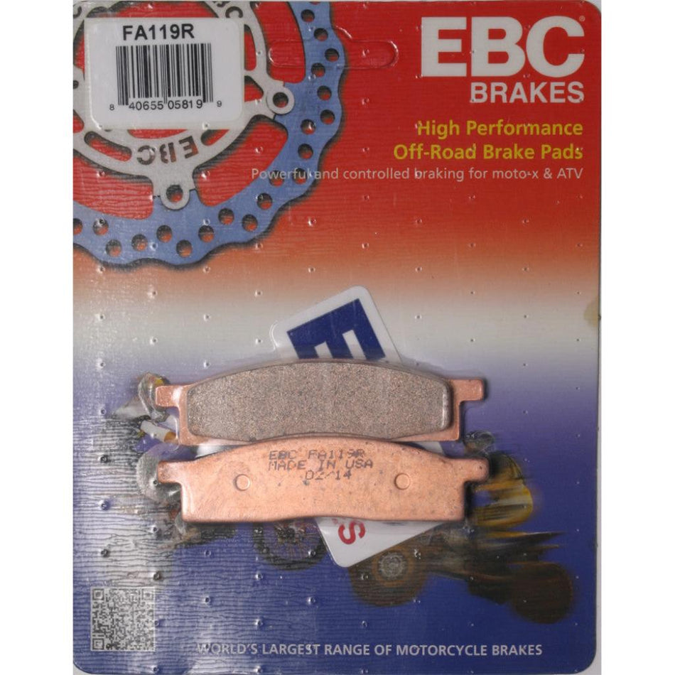 EBC Standard Brake Pads | FA119R - MojoMotoSport.com