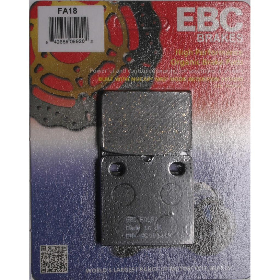EBC Standard Brake Pads | FA18 - MojoMotoSport.com