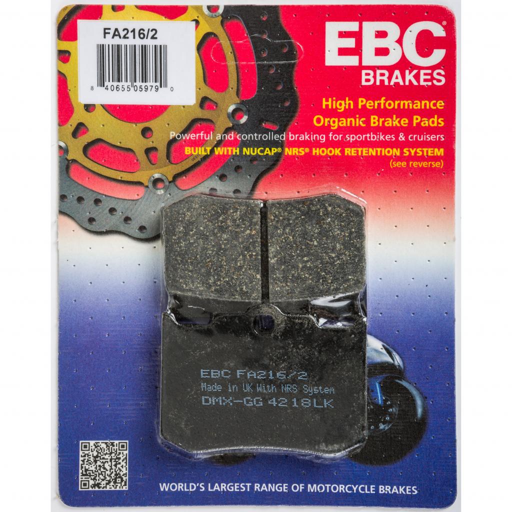 EBC Standard Brake Pads | FA216/2 - MojoMotoSport.com