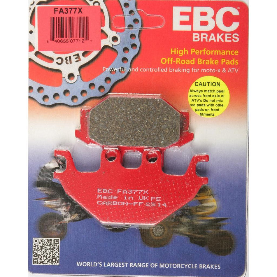EBC Standard Brake Pads | FA377X - MojoMotoSport.com