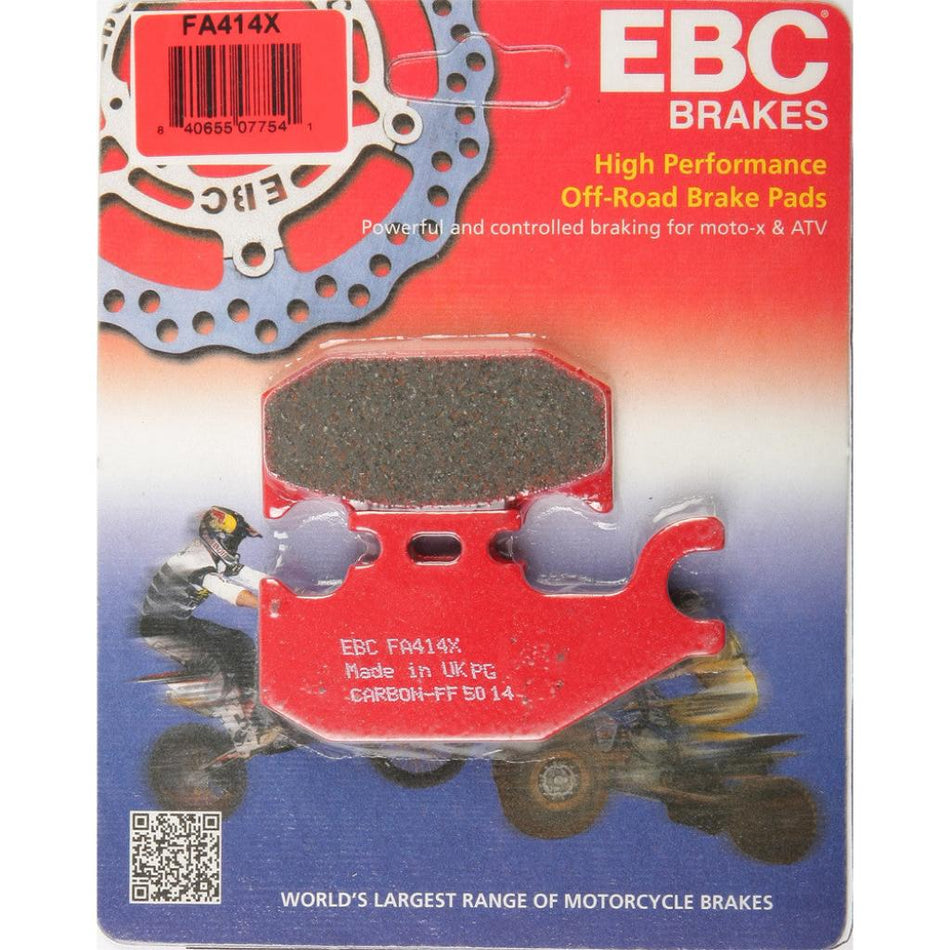 EBC Standard Brake Pads | FA414X - MojoMotoSport.com