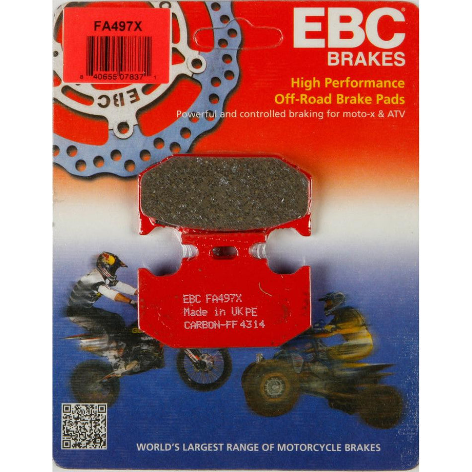 EBC Standard Brake Pads | FA497X - MojoMotoSport.com