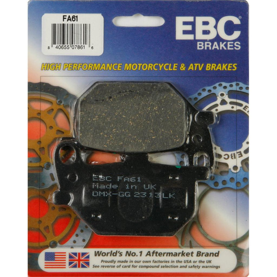 EBC Standard Brake Pads | FA61 - MojoMotoSport.com