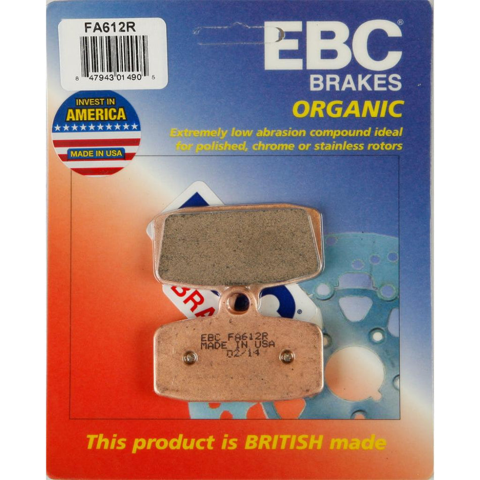 EBC Standard Brake Pads | FA612R - MojoMotoSport.com