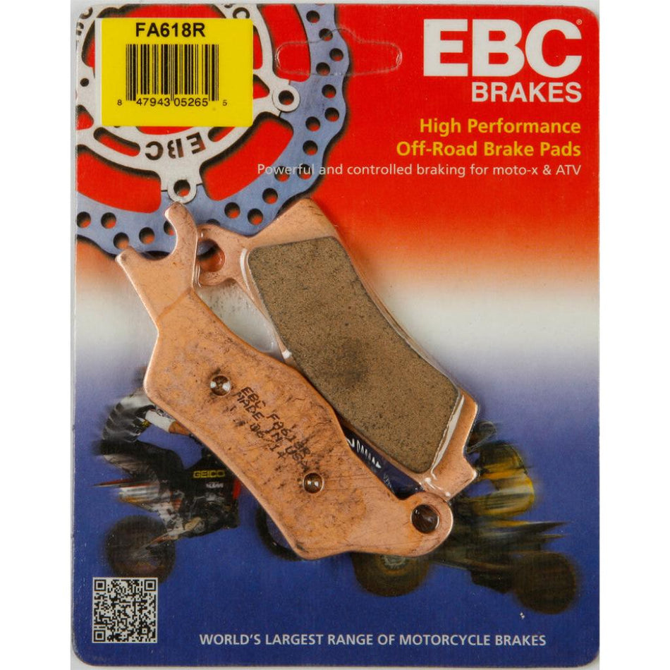 EBC Standard Brake Pads | FA618R - MojoMotoSport.com