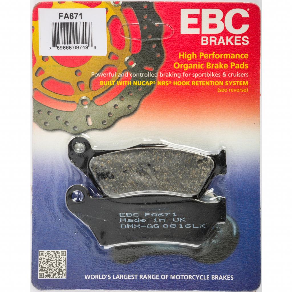 EBC Standard Brake Pads | FA671 - MojoMotoSport.com