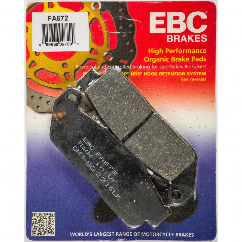 EBC Standard Brake Pads | FA672 - MojoMotoSport.com
