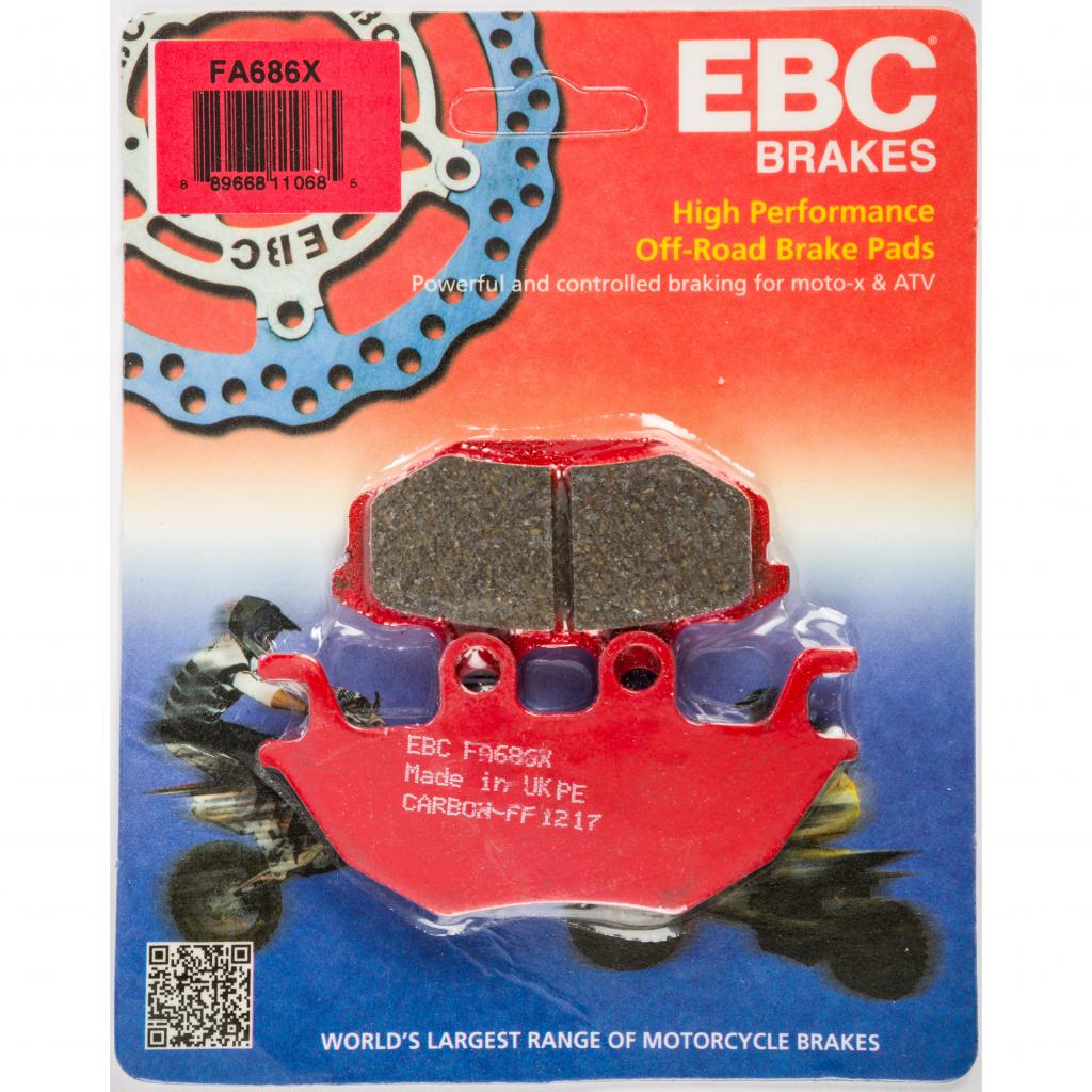 EBC Standard Brake Pads | FA686X - MojoMotoSport.com