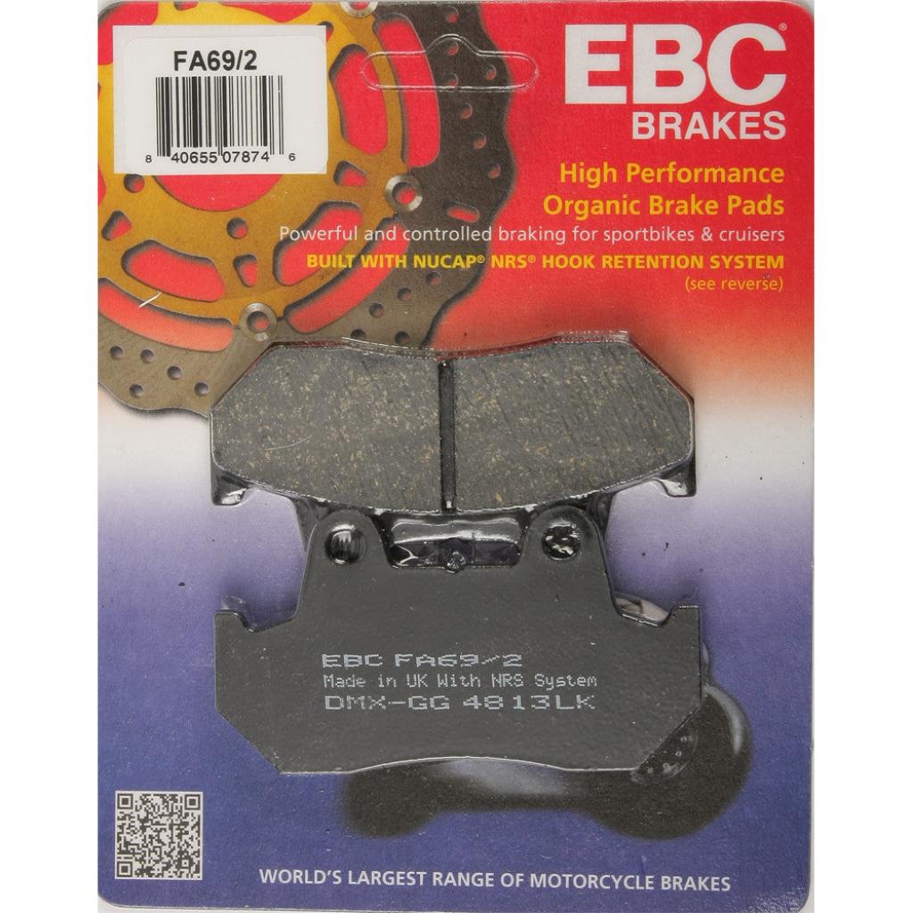 EBC Standard Brake Pads | FA69/2 - MojoMotoSport.com