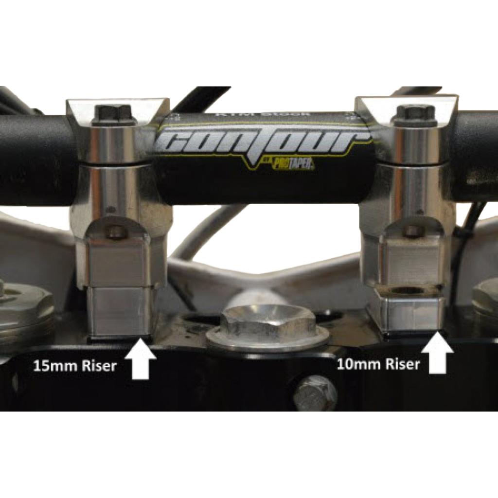 Enduro Engineering Handle Bar Risers KTM/HUS/GAS/BETA Rectangle | 23 - 002 - MojoMotoSport.com