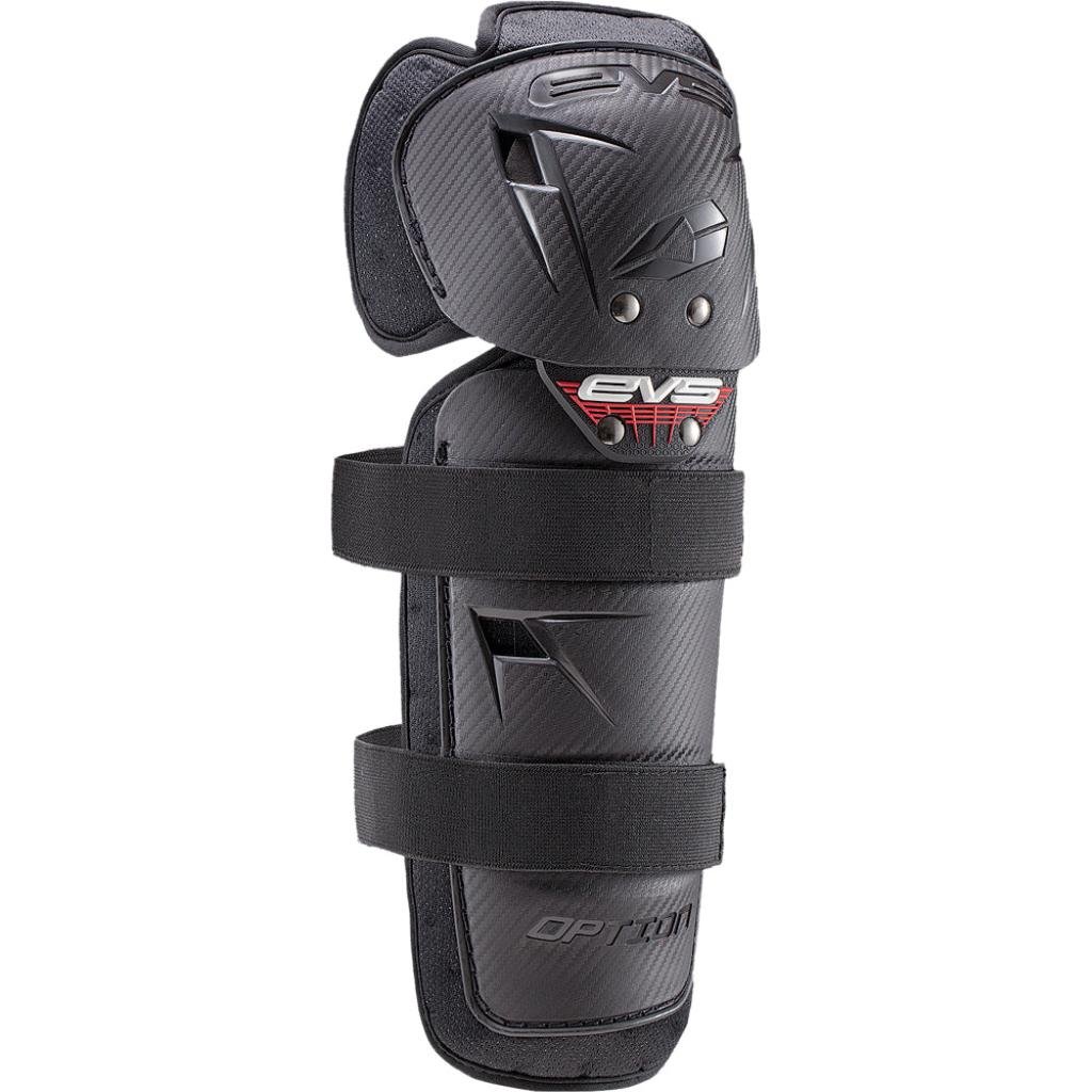 EVS Option Knee/Shin Guards | OPTK16 - BK - MojoMotoSport.com