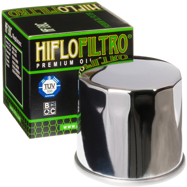 Hiflo Oil Filter Chrome | HF138C