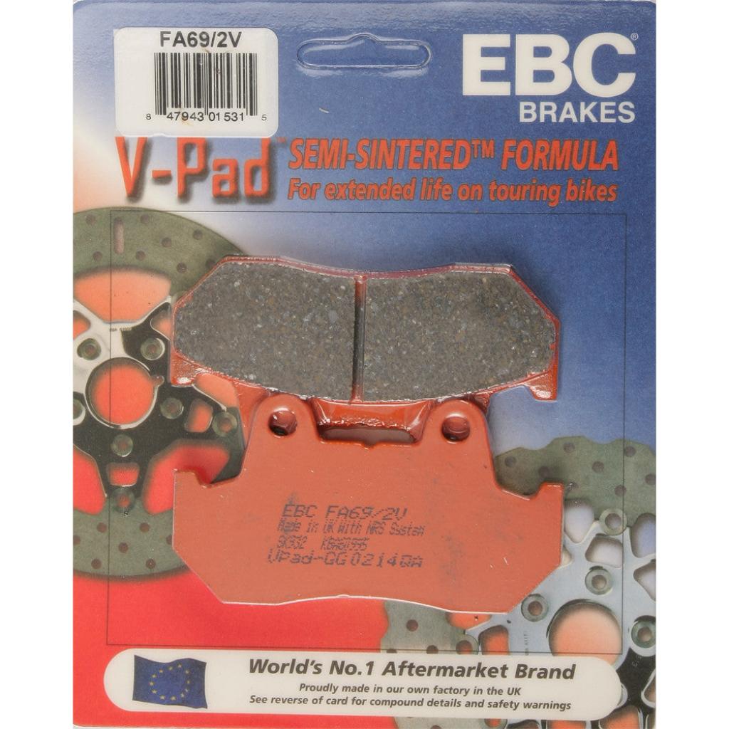 EBC Semi-Sintered Brake Pads | FA69/2V