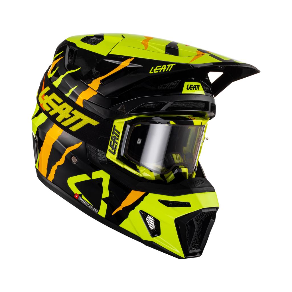 Leatt 8.5 Citrus Tiger Helmet Kit + 5.5 Goggles