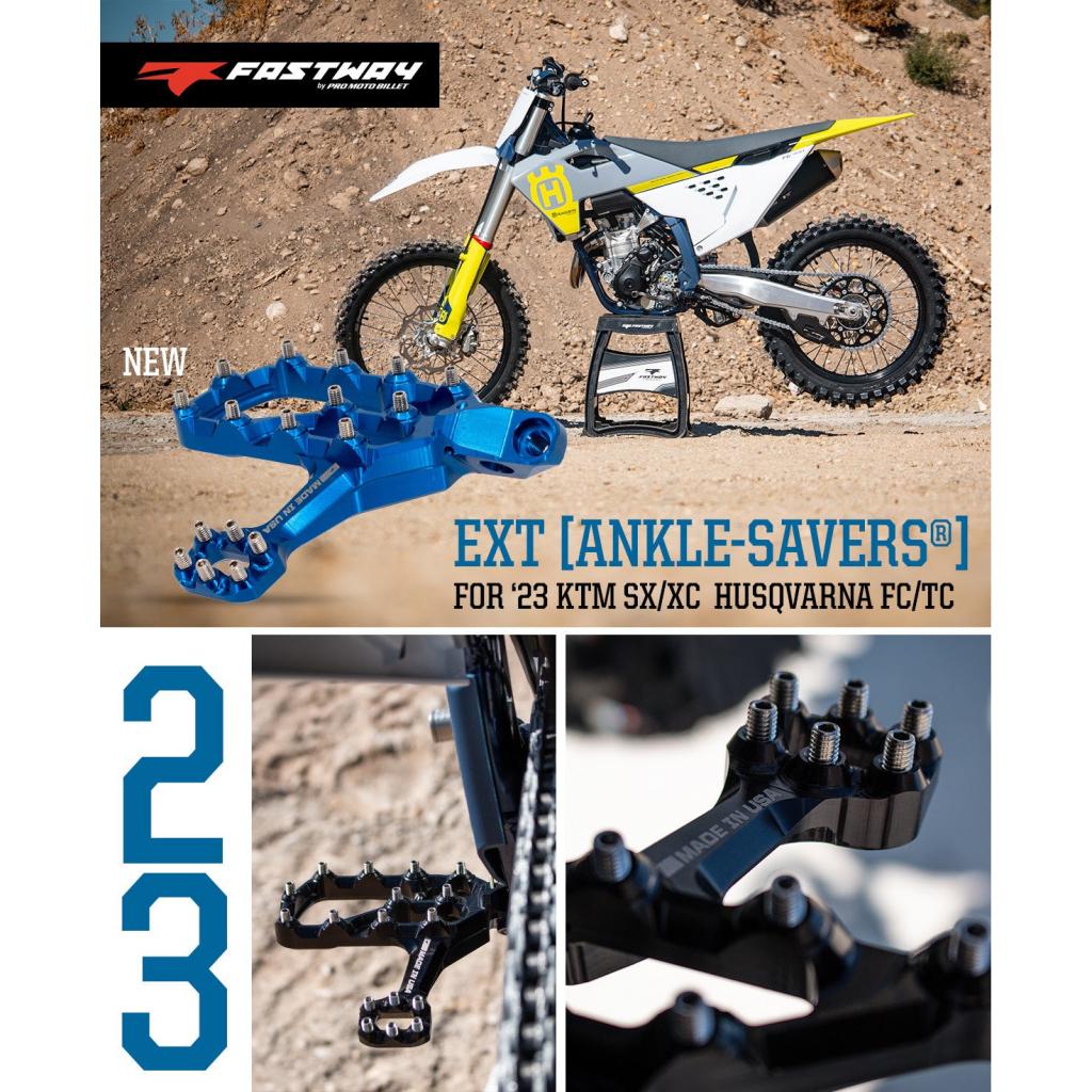 Fastway - Beta (2020 - UP) AIR EXT Footpegs | 22 - 4 - 017 - MojoMotoSport.com