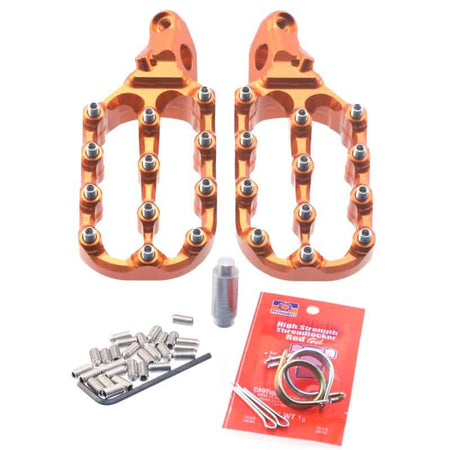 Fastway - Kawasaki Evolution AIR Footpegs: KX 125 - 250 ('03 - '07) | 22 - 4 - 001 - MojoMotoSport.com