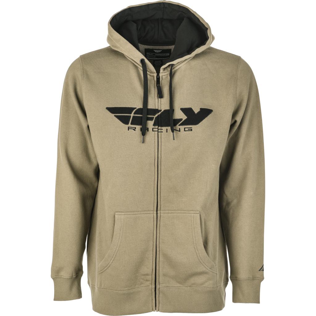Fly Racing Corporate Zip Up Hoodie - MojoMotoSport.com
