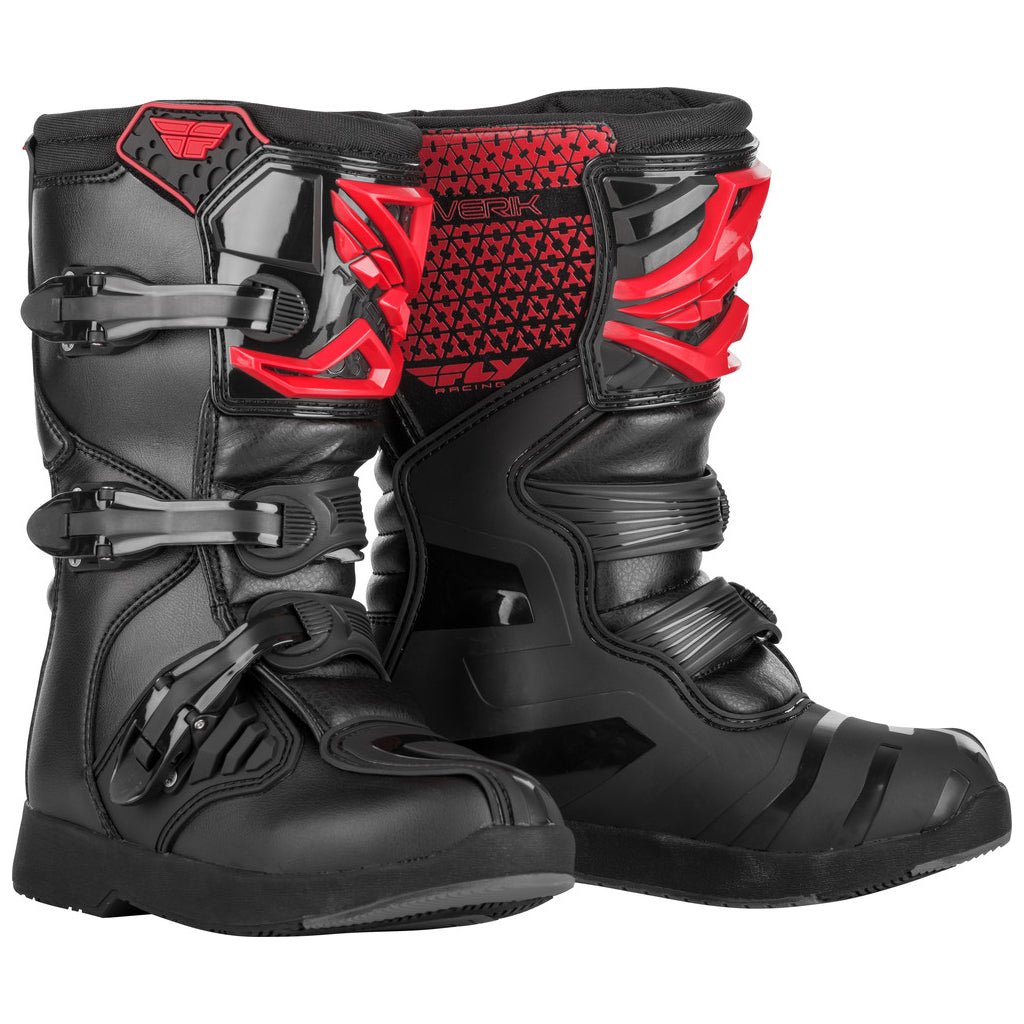 Fly Racing Maverik Mx Youth Boots - MojoMotoSport.com