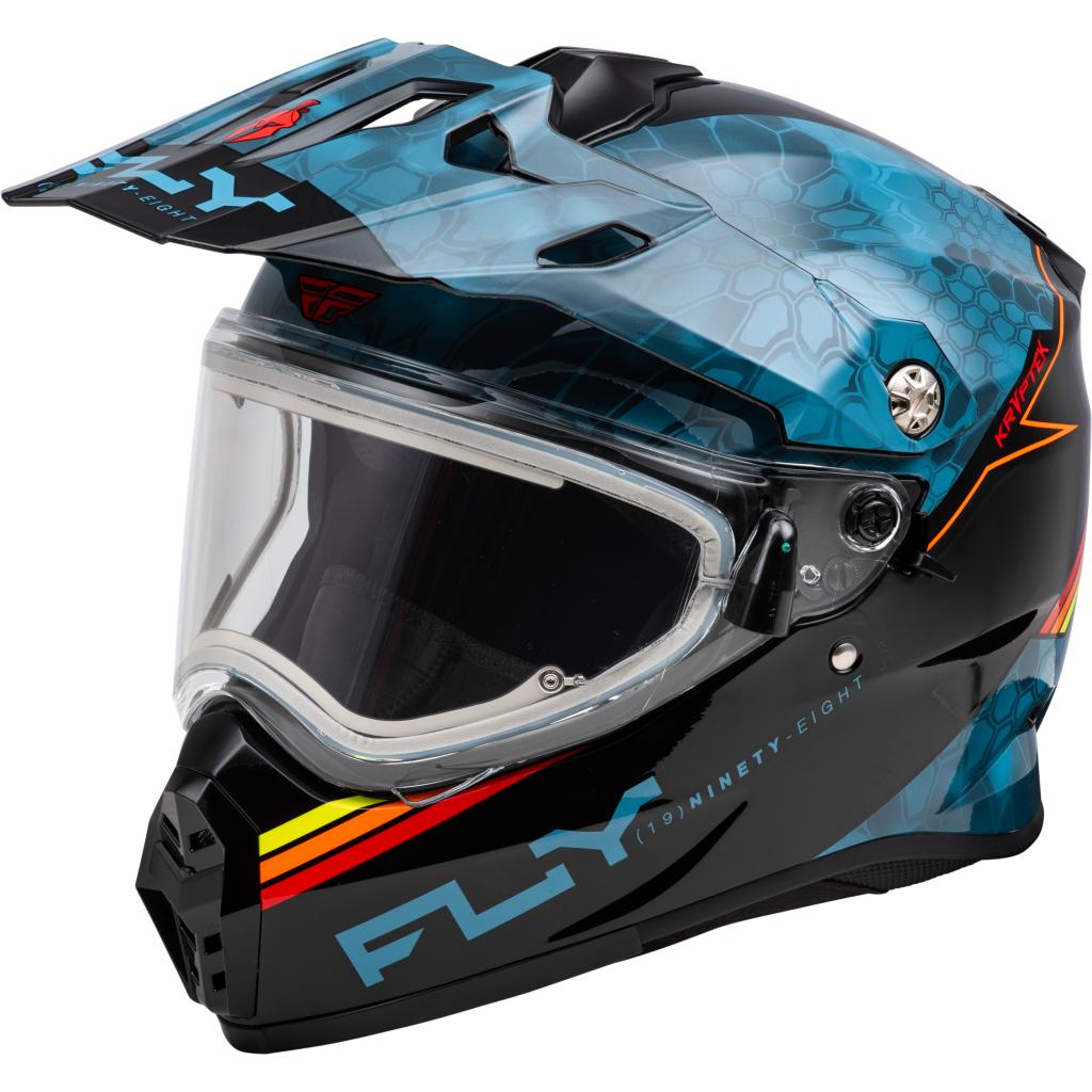 Fly Racing Trekker CW Conceal Dual Pane Shield Helmet 2024 - MojoMotoSport.com