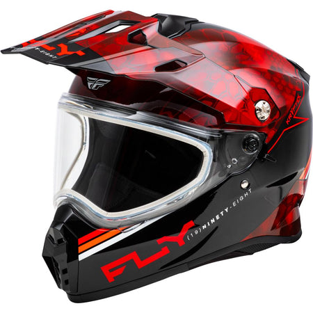 Fly Racing Trekker CW Conceal Dual Pane Shield Helmet 2024 - MojoMotoSport.com