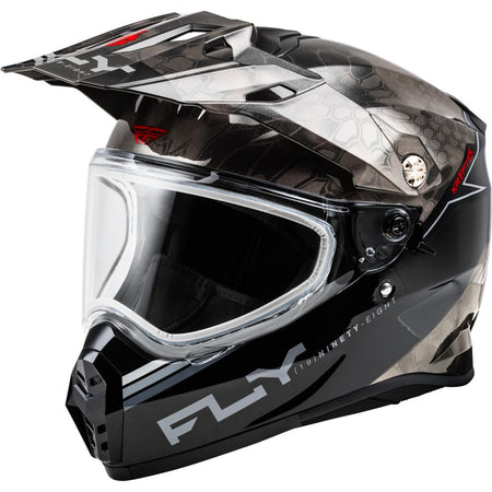 Fly Racing Trekker CW Conceal Dual Pane Shield Helmet 2024 - MojoMotoSport.com