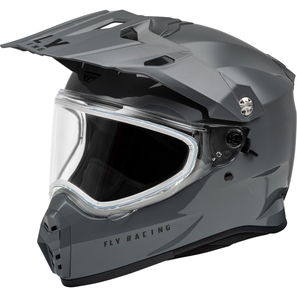Fly Racing Trekker CW Solid Dual Pane Shield Helmet 2024 - MojoMotoSport.com