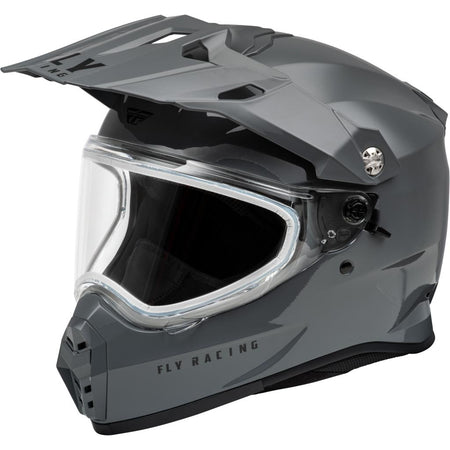 Fly Racing Trekker CW Solid Dual Pane Shield Helmet 2024 - MojoMotoSport.com