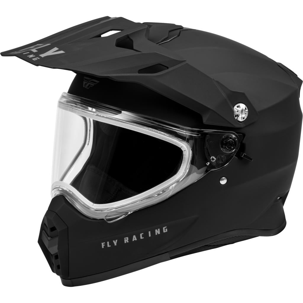 Fly Racing Trekker CW Solid Dual Pane Shield Helmet 2024 - MojoMotoSport.com