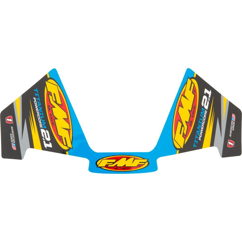 FMF 2 - Stroke Silencer Decals | 014827 - MojoMotoSport.com