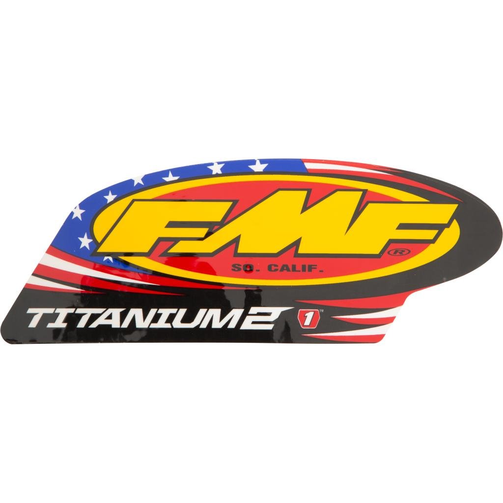 FMF 2 - Stroke Titanium 2 Decals | 012786 - MojoMotoSport.com