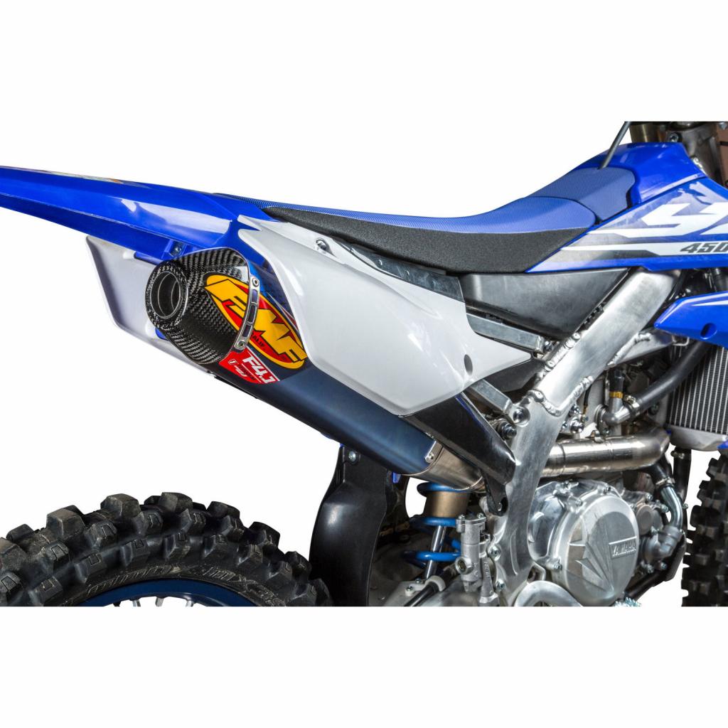FMF Anodized Ti Factory 4.1 Muffler '19 - 24 Yamaha YZ/WR 450F(X) | 044445 - MojoMotoSport.com