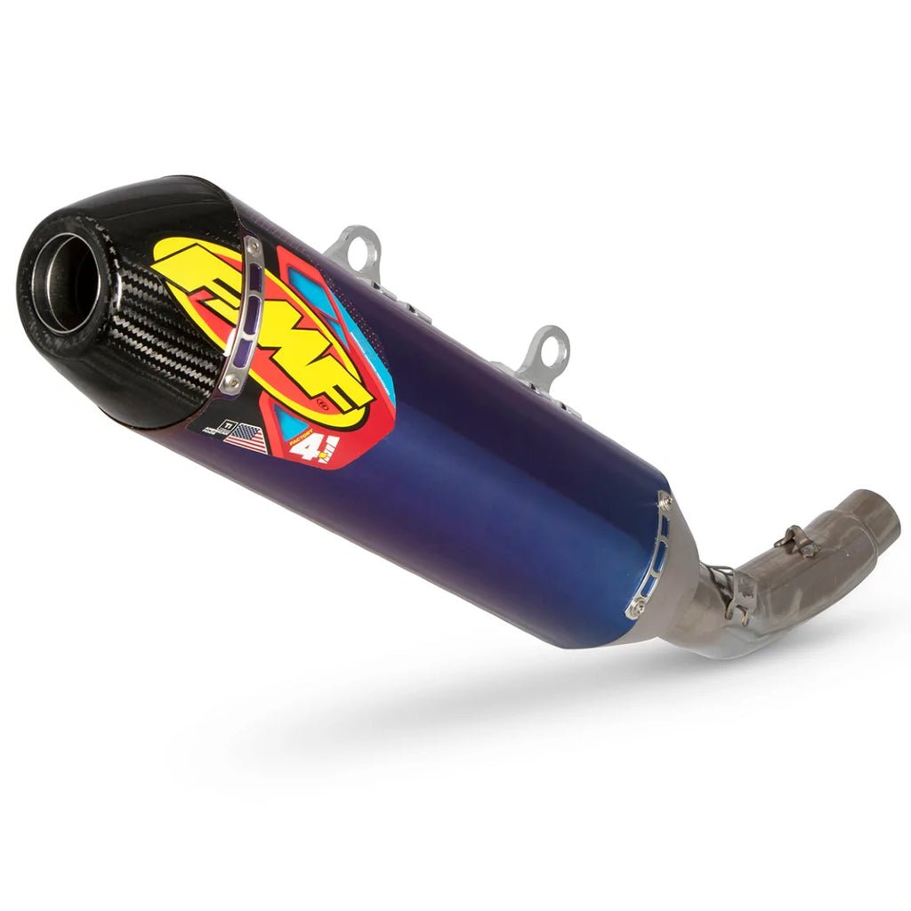FMF Factory 4.1 RCT Titanium Slip - On Exhaust Kawasaki KX250F ('17 - '20) | 042376 - MojoMotoSport.com